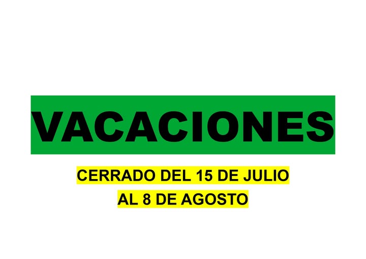 VACACIONES